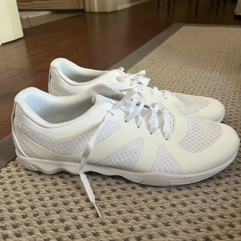 White dance team shoes